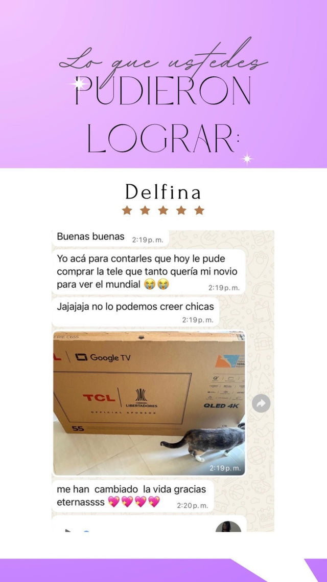 Captura de conversación real